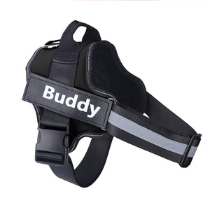 Reflective Breathable Adjustable Pet Harness Vest