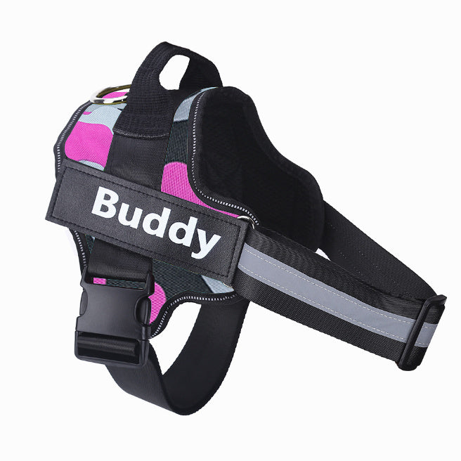 Reflective Breathable Adjustable Pet Harness Vest