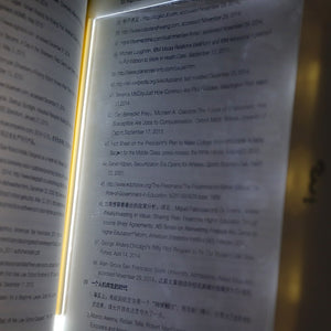 Dimmable LED Panel Book Reading Lamp