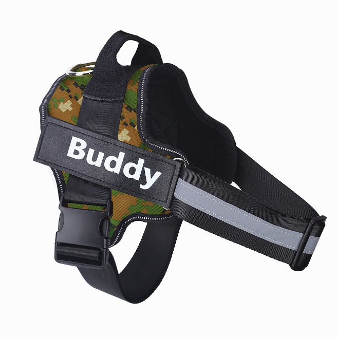 Reflective Breathable Adjustable Pet Harness Vest