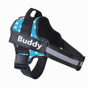 Reflective Breathable Adjustable Pet Harness Vest