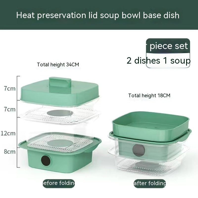 Multi-layer Dish Cover Heat Preservation Kitchen Cover