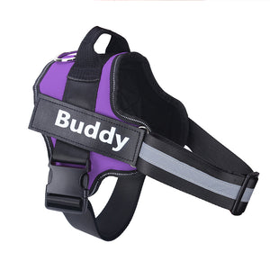 Reflective Breathable Adjustable Pet Harness Vest