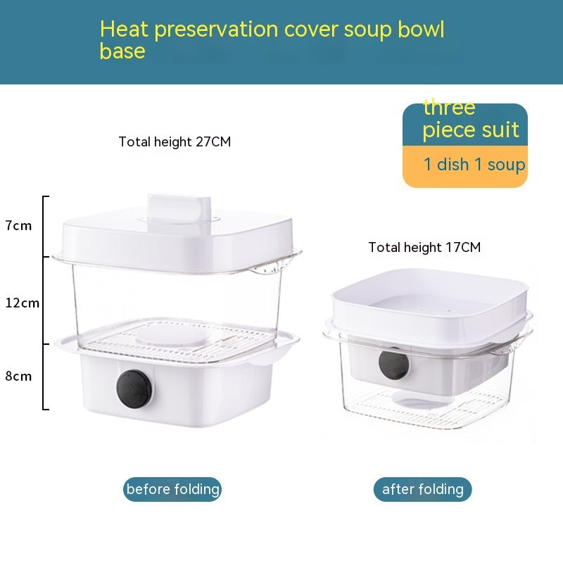 Multi-layer Dish Cover Heat Preservation Kitchen Cover