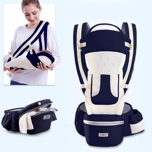 3 In 1 Front Facing Ergonomic Kangaroo Baby Wrap Sling