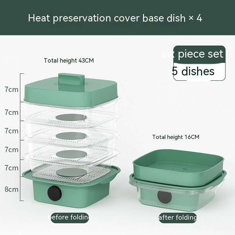 Multi-layer Dish Cover Heat Preservation Kitchen Cover