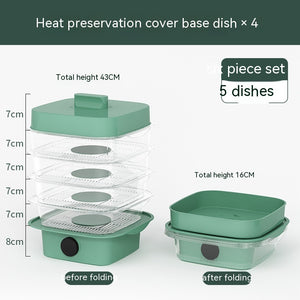 Multi-layer Dish Cover Heat Preservation Kitchen Cover