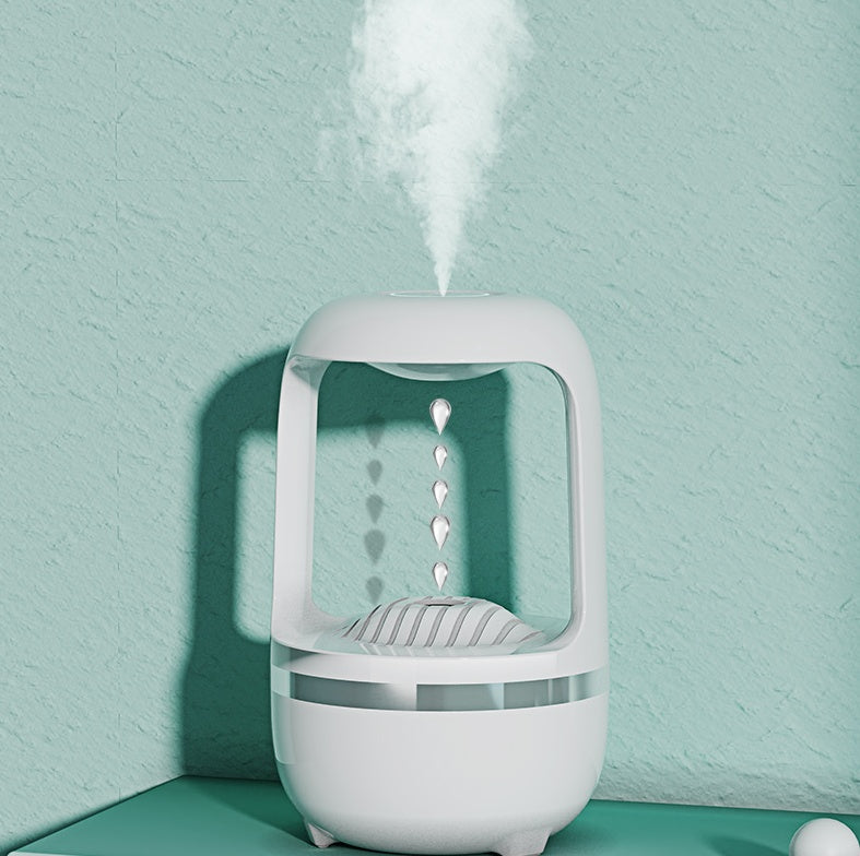 Anti Gravity Humidifier Water Drop Backflow Aromatherapy Machine