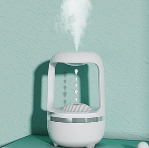 Anti Gravity Humidifier Water Drop Backflow Aromatherapy Machine