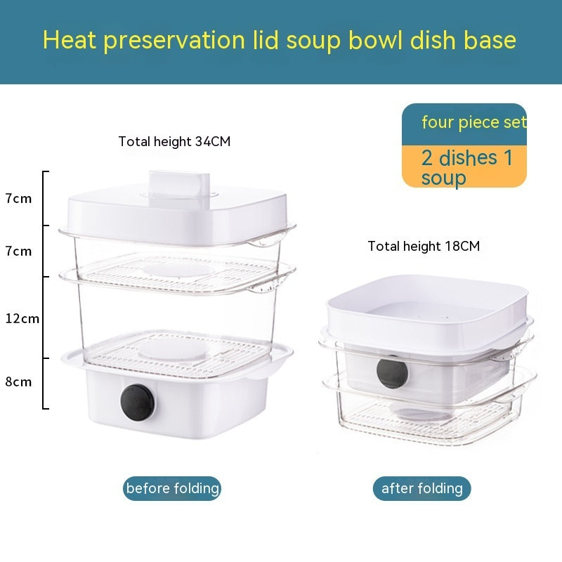 Multi-layer Dish Cover Heat Preservation Kitchen Cover